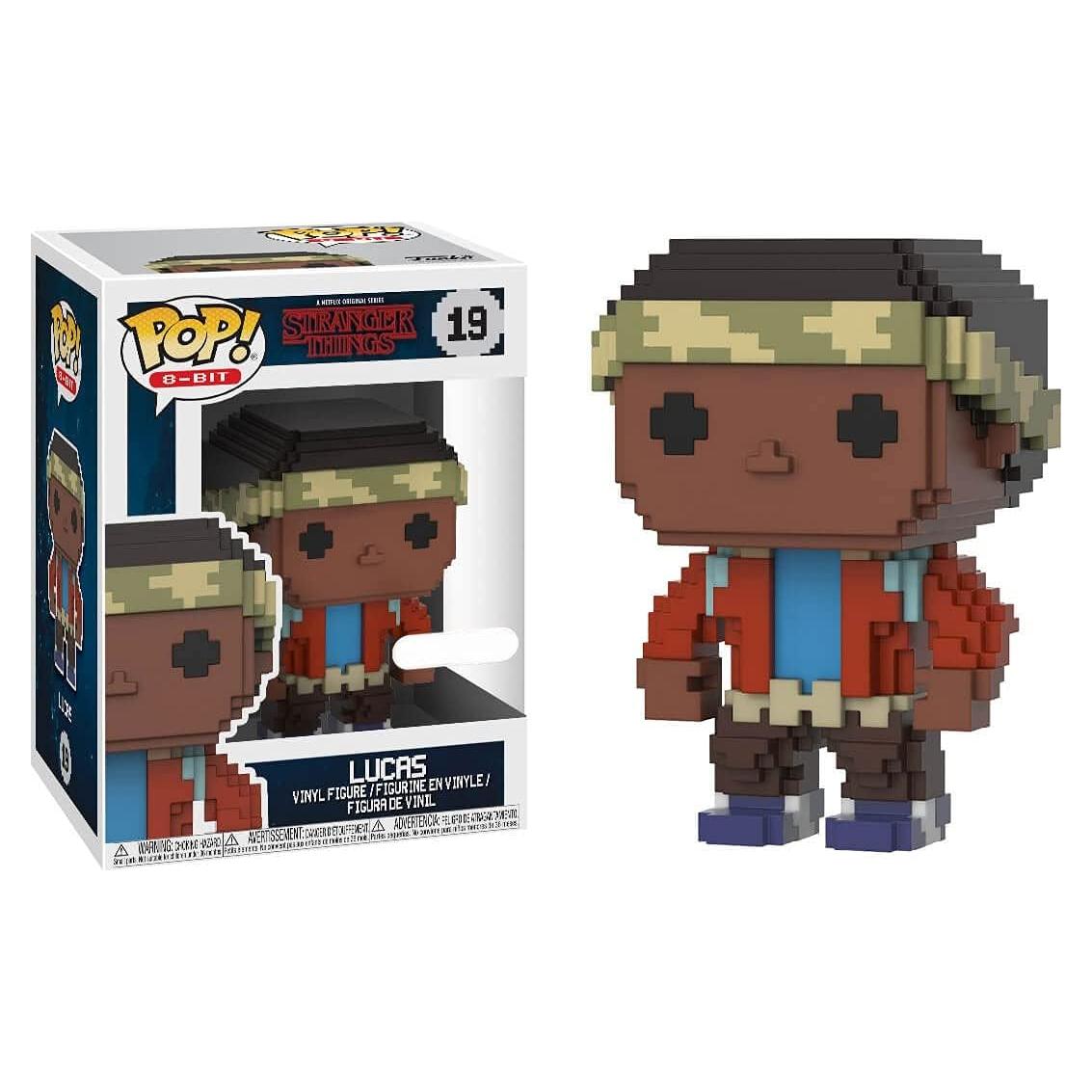 Figura Coleccionable Funko 8 Bit Pop! Lucas Stranger Things