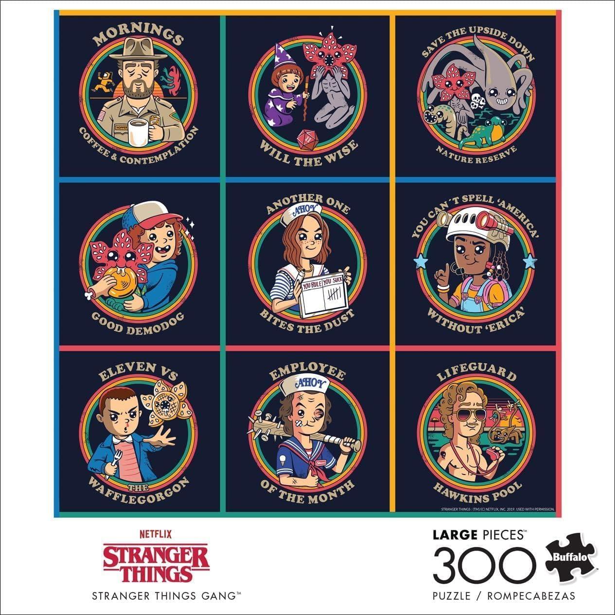 Rompecabezas 300 Piezas Buffalo Games Stranger Things 54x38cm