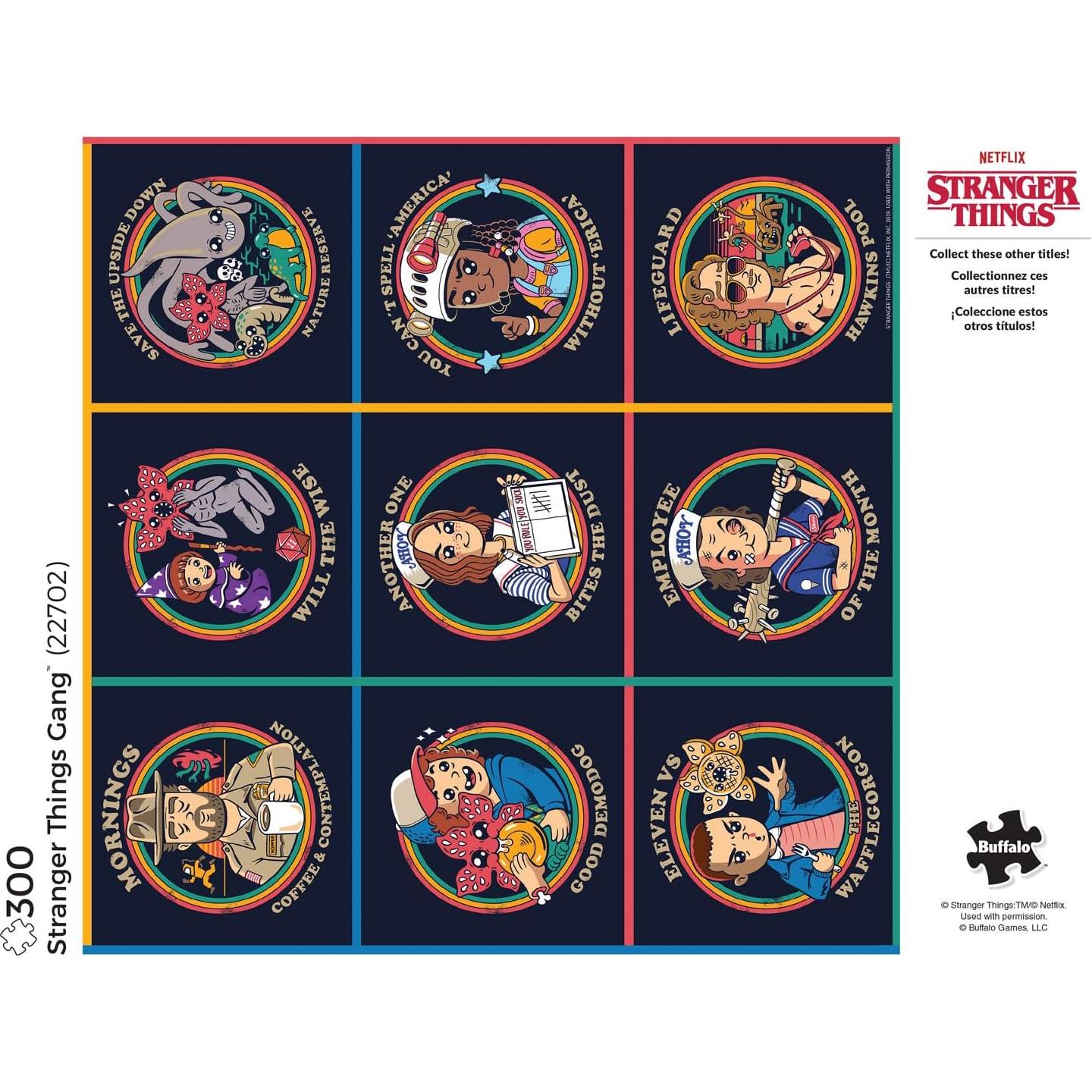 Rompecabezas 300 Piezas Buffalo Games Stranger Things 54x38cm