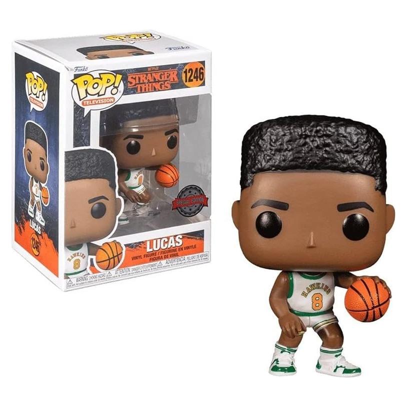 Funko Pop! Stranger Things 4 - Lucas Baloncesto Exclusivo