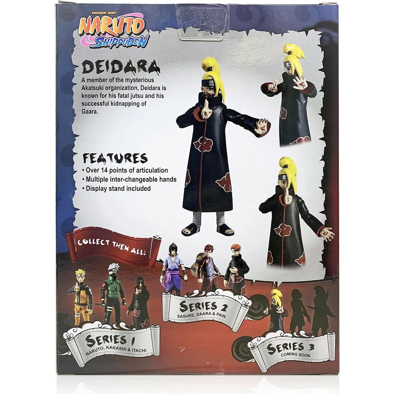 Figura de Acción Deidara Toynami 10.16 cm Naruto Shippuden
