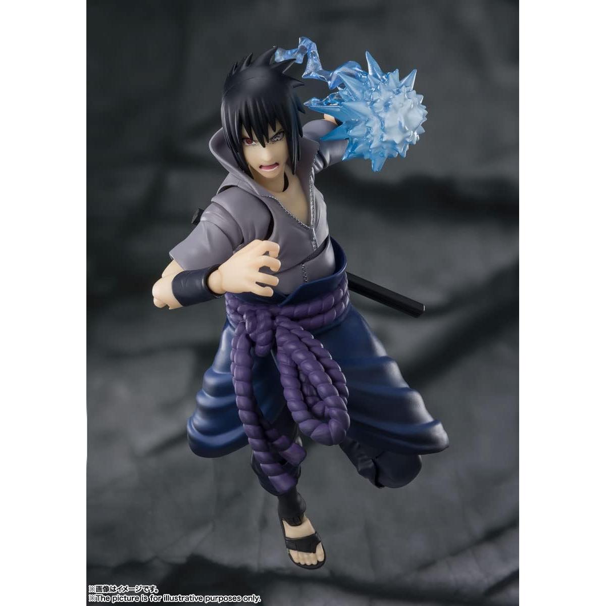 Figura de acción Sasuke Uchiha S.H.Figuarts Bandai 15 cm
