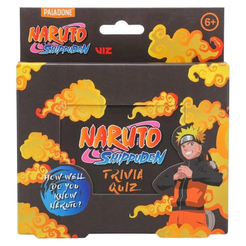 Trivia de Naruto Paladone | Juego de Cartas 100 Preguntas