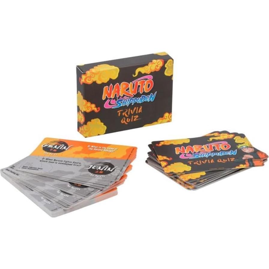 Trivia de Naruto Paladone | Juego de Cartas 100 Preguntas