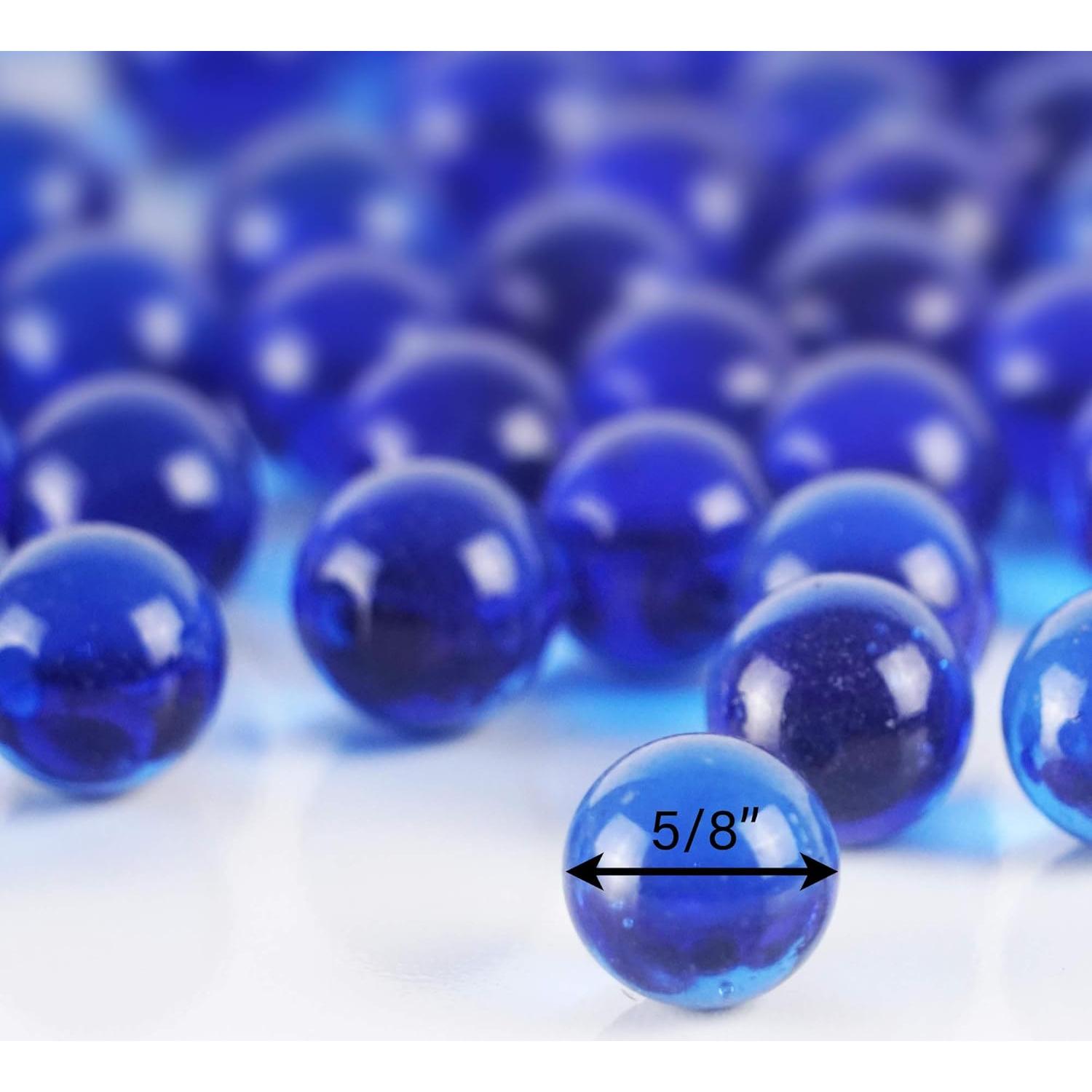 Jarrón de Vidrio CYS EXCEL Azul Cobalto 1,38 kg Decorativo