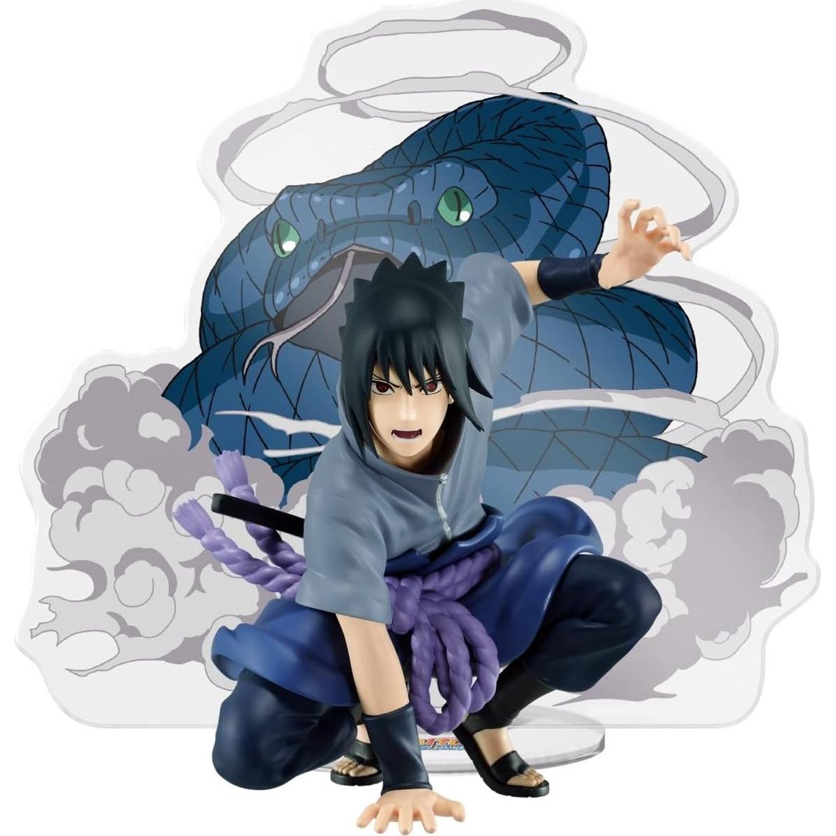 Figura Uchiha Sasuke Banpresto 8.9 cm Panel Spectacle