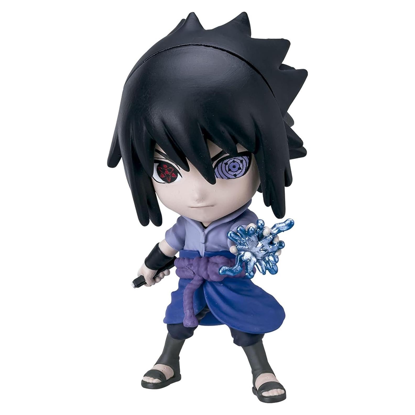 Figura de Anime Sasuke Uchiha Chibi Masters Bandai 8cm