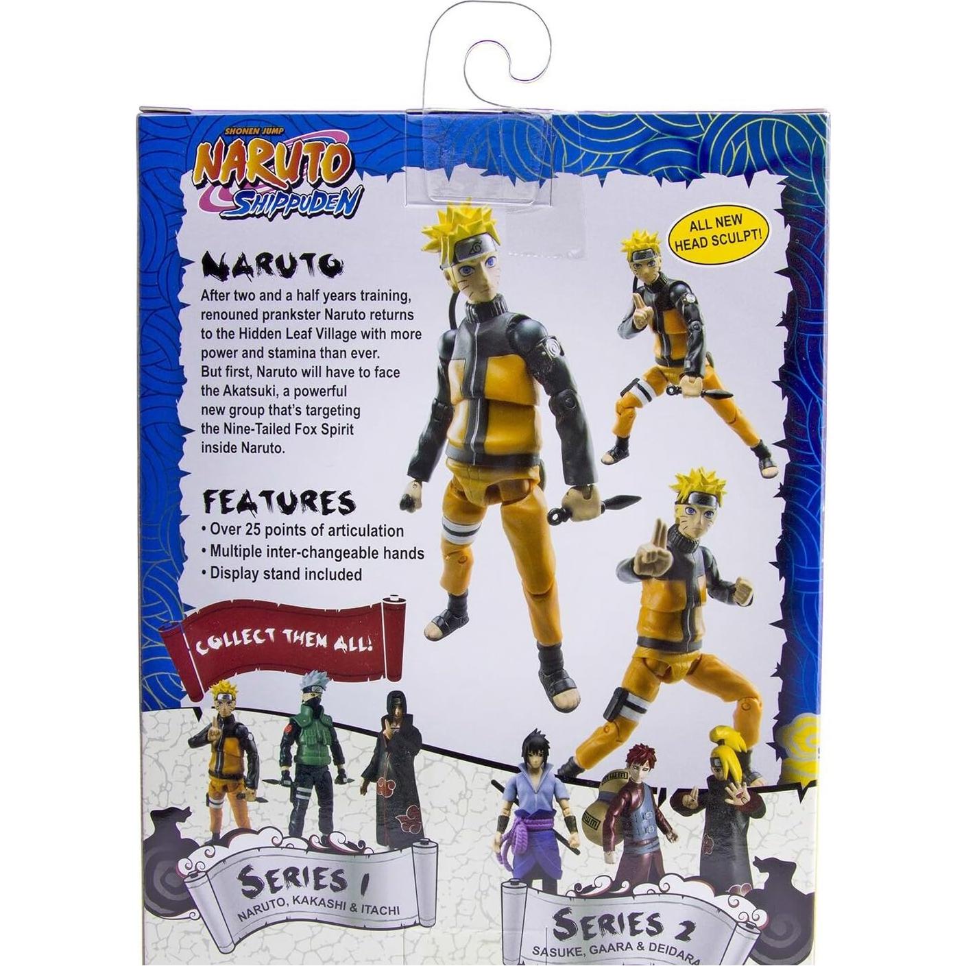 Figura de acción Naruto Shippuden Toynami 10 cm articulada