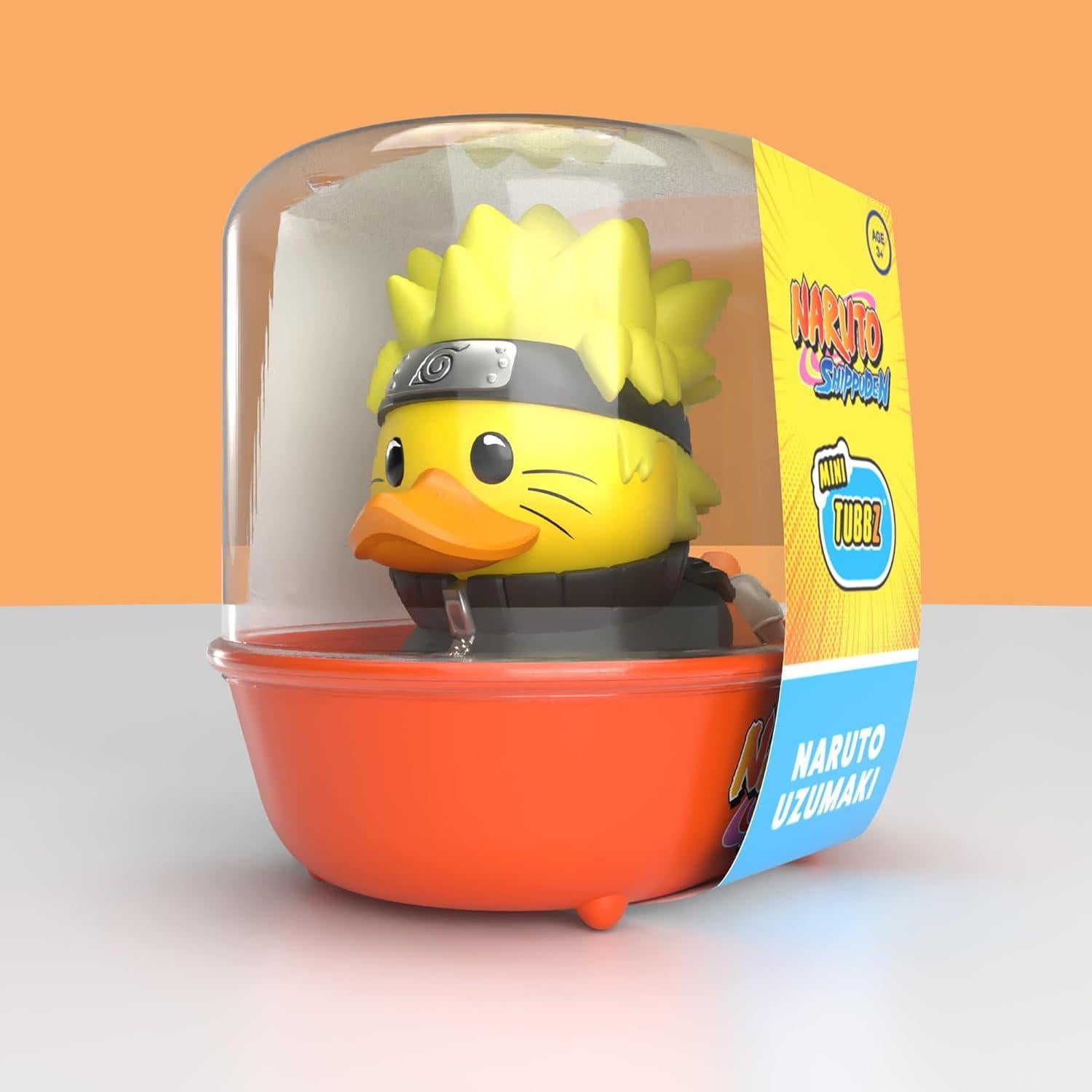Figura de Vinilo TUBBZ Mini Naruto Uzumaki Pato de Goma 5cm