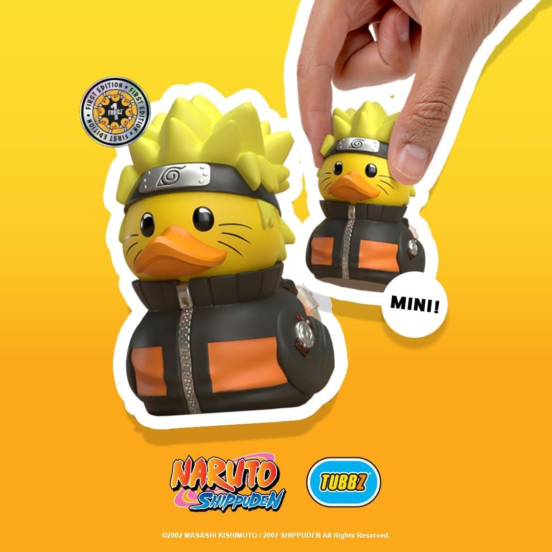 Figura de Vinilo TUBBZ Mini Naruto Uzumaki Pato de Goma 5cm