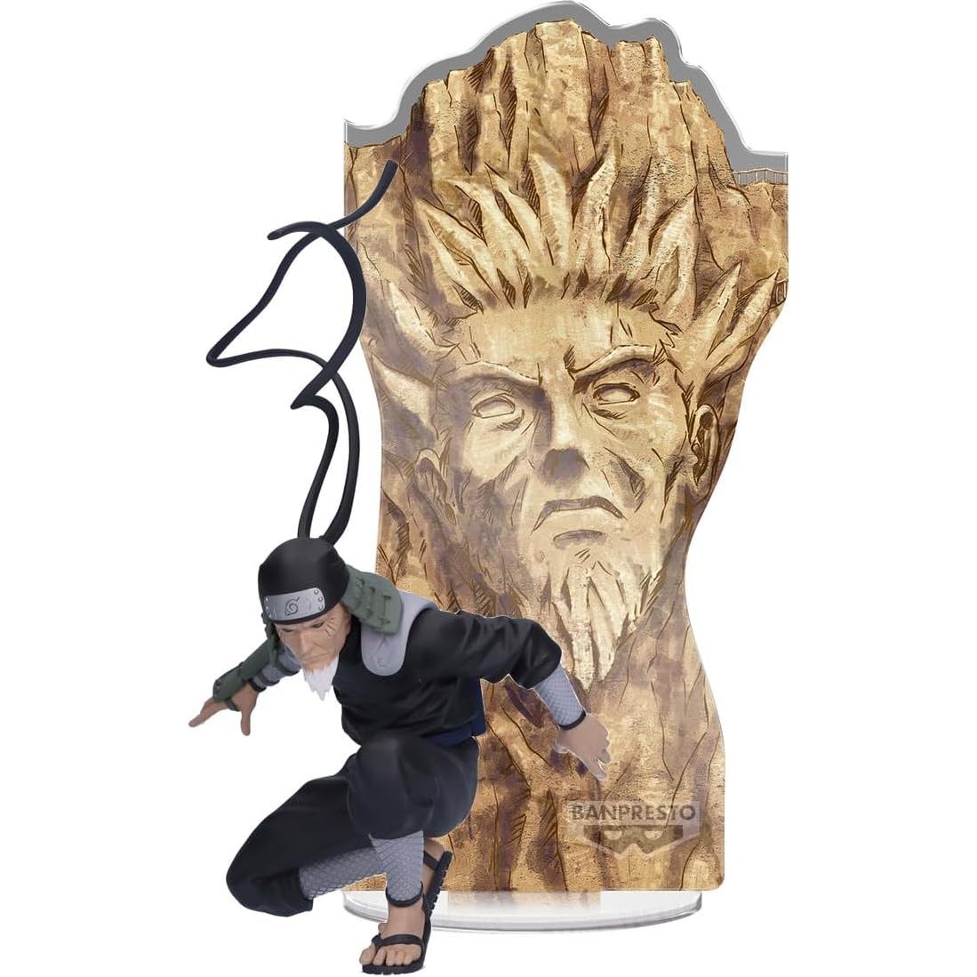 Figura Panel Espectáculo Sarutobi Hiruzen Banpresto 6.86 cm