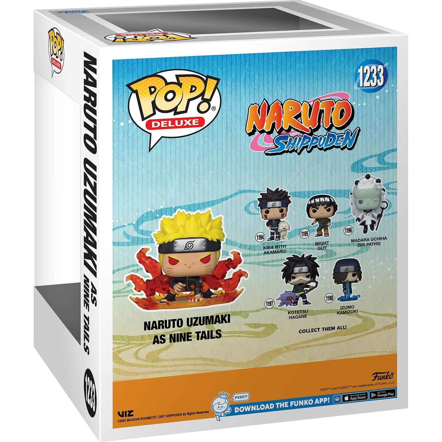 Figura Funko POP! Naruto Uzumaki Nueve Colas 10 cm