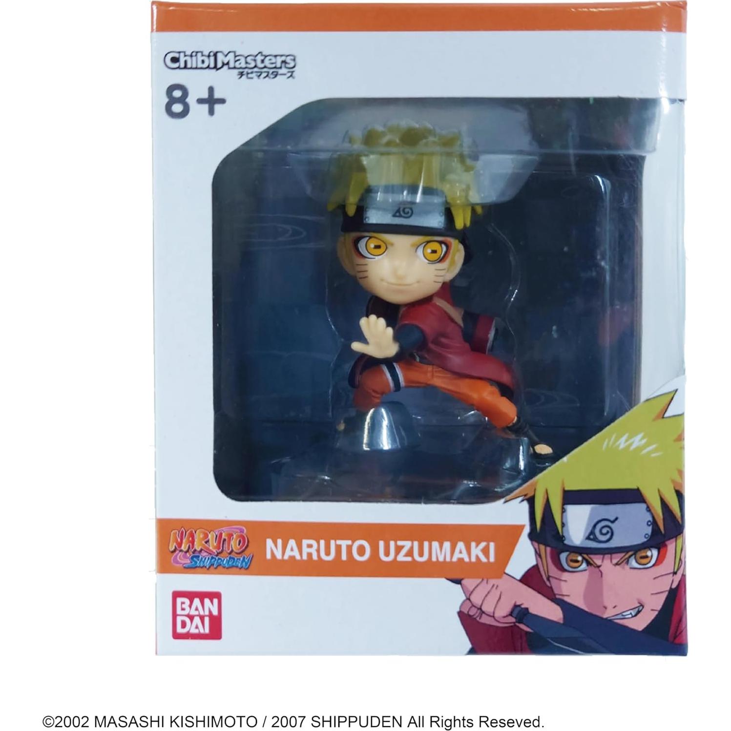 Figura Naruto Uzumaki Chibi Masters BANDAI 7.62 cm