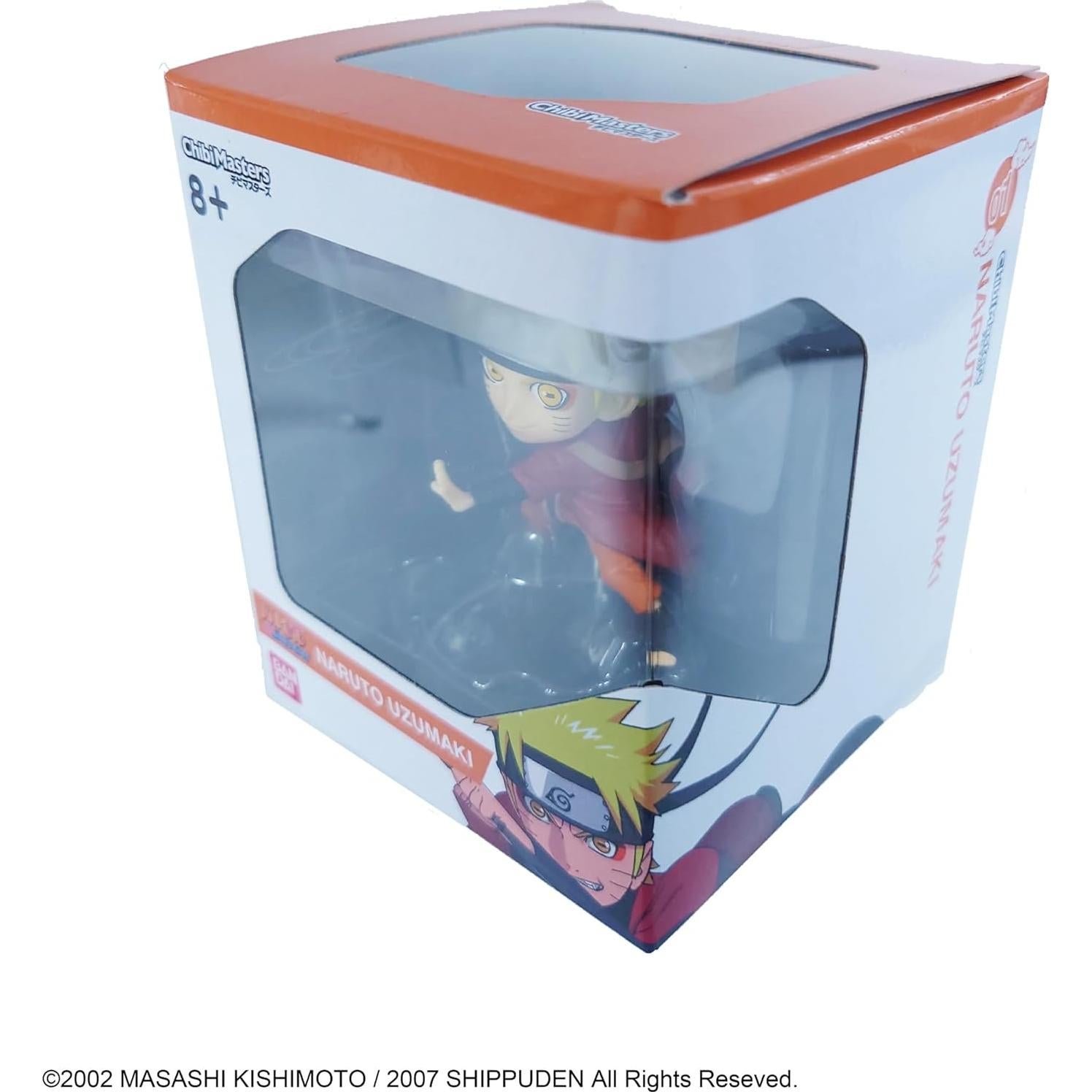 Figura Naruto Uzumaki Chibi Masters BANDAI 7.62 cm