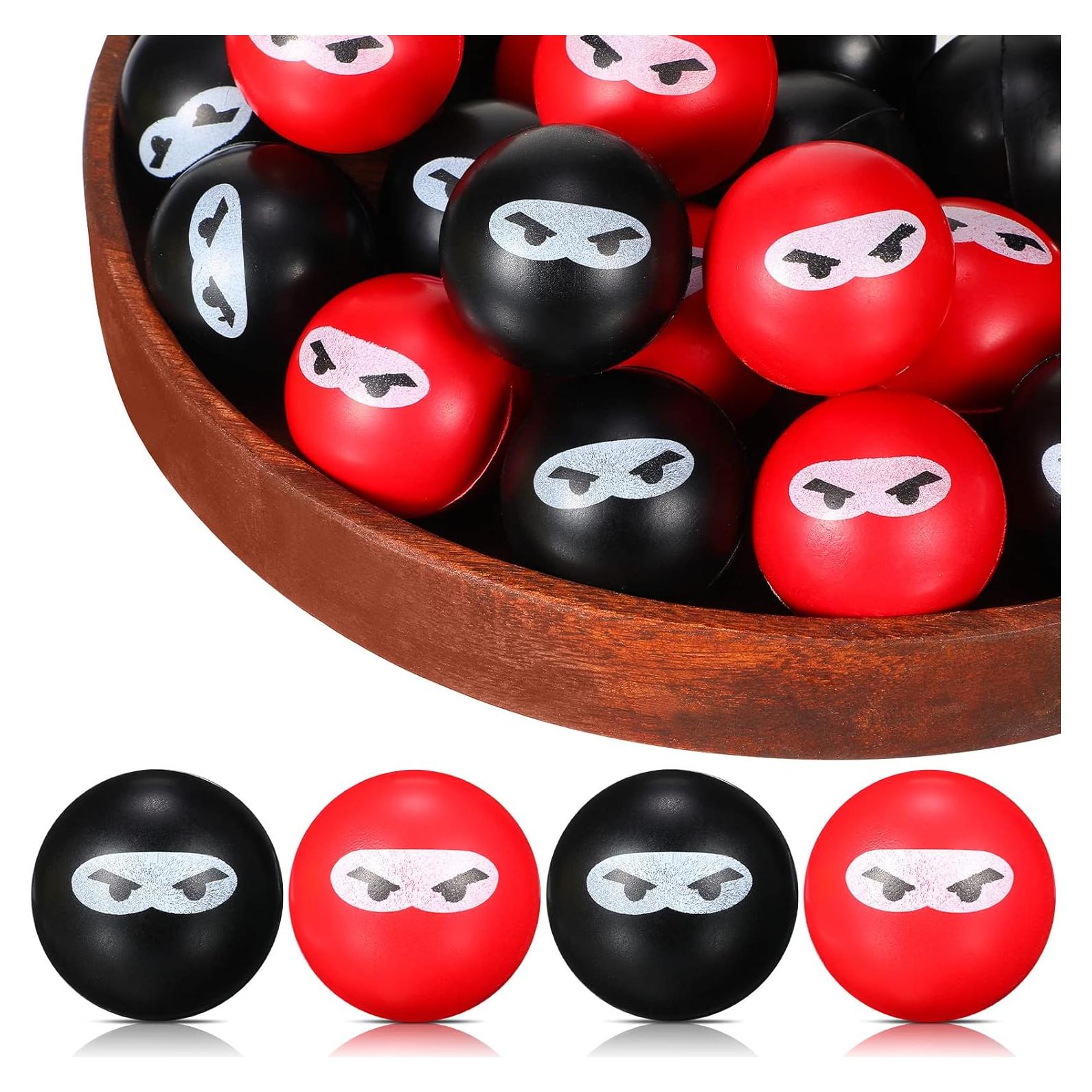 20 Bolas de Estrés Ninja Jerify 4 cm Alivio Sensorial