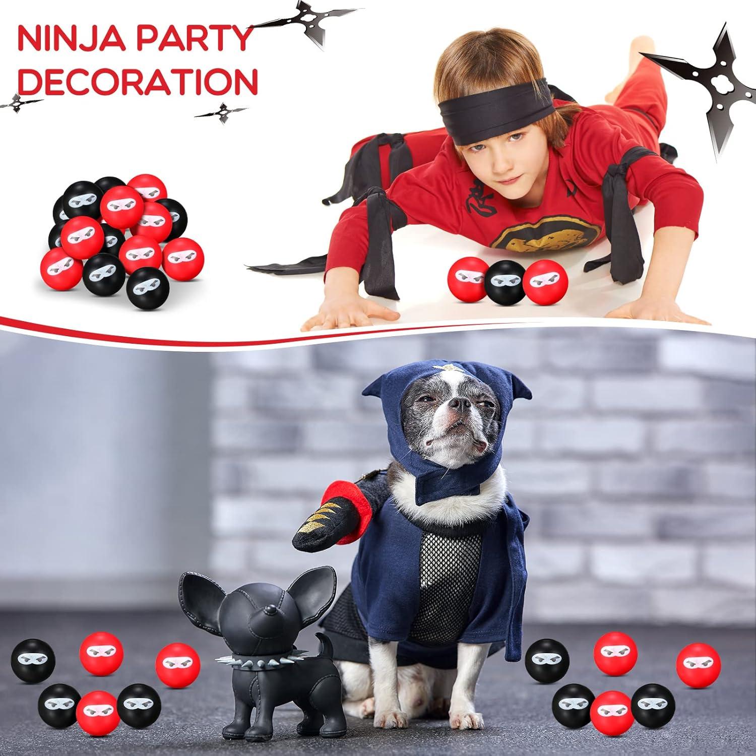 20 Bolas de Estrés Ninja Jerify 4 cm Alivio Sensorial