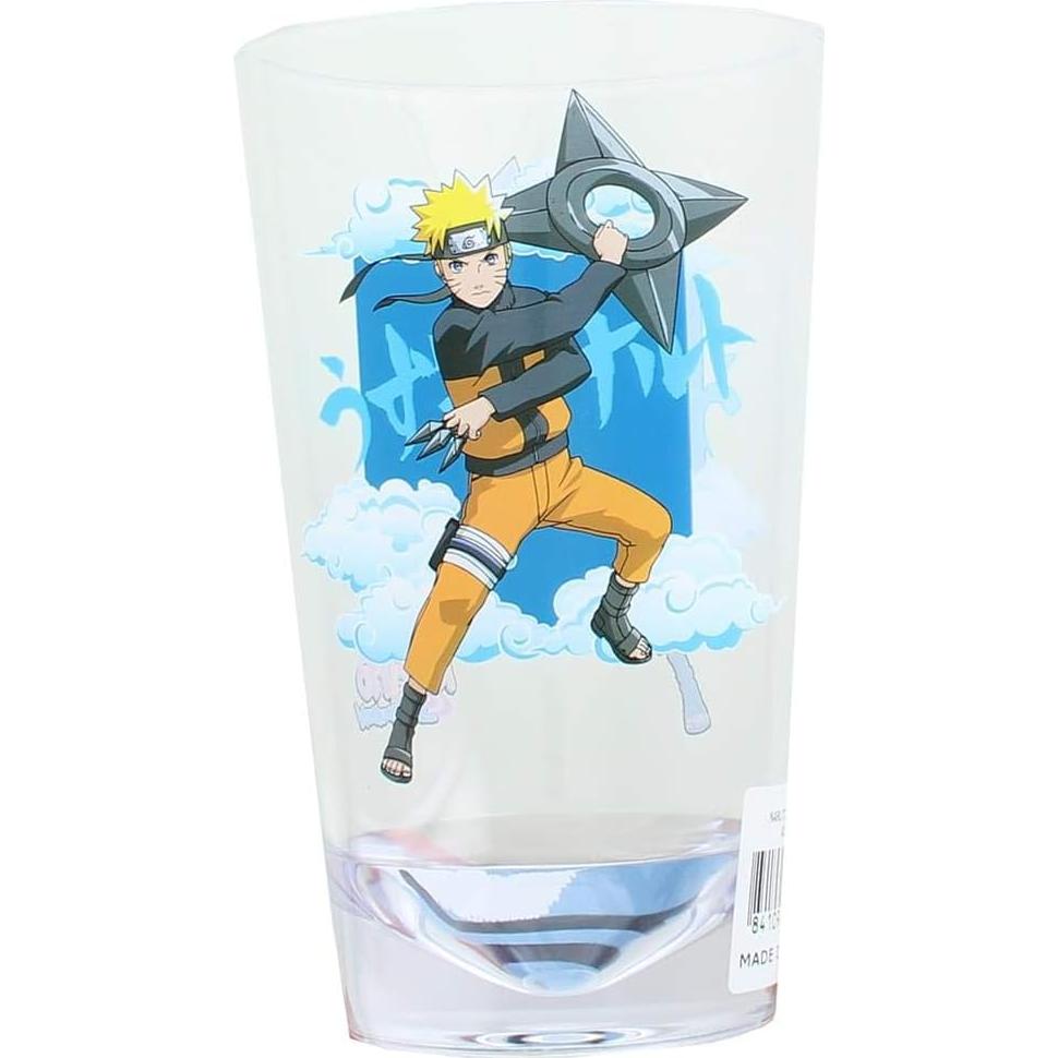 Vaso Acrílico Naruto Uzumaki Just Funky 473ml Transparente