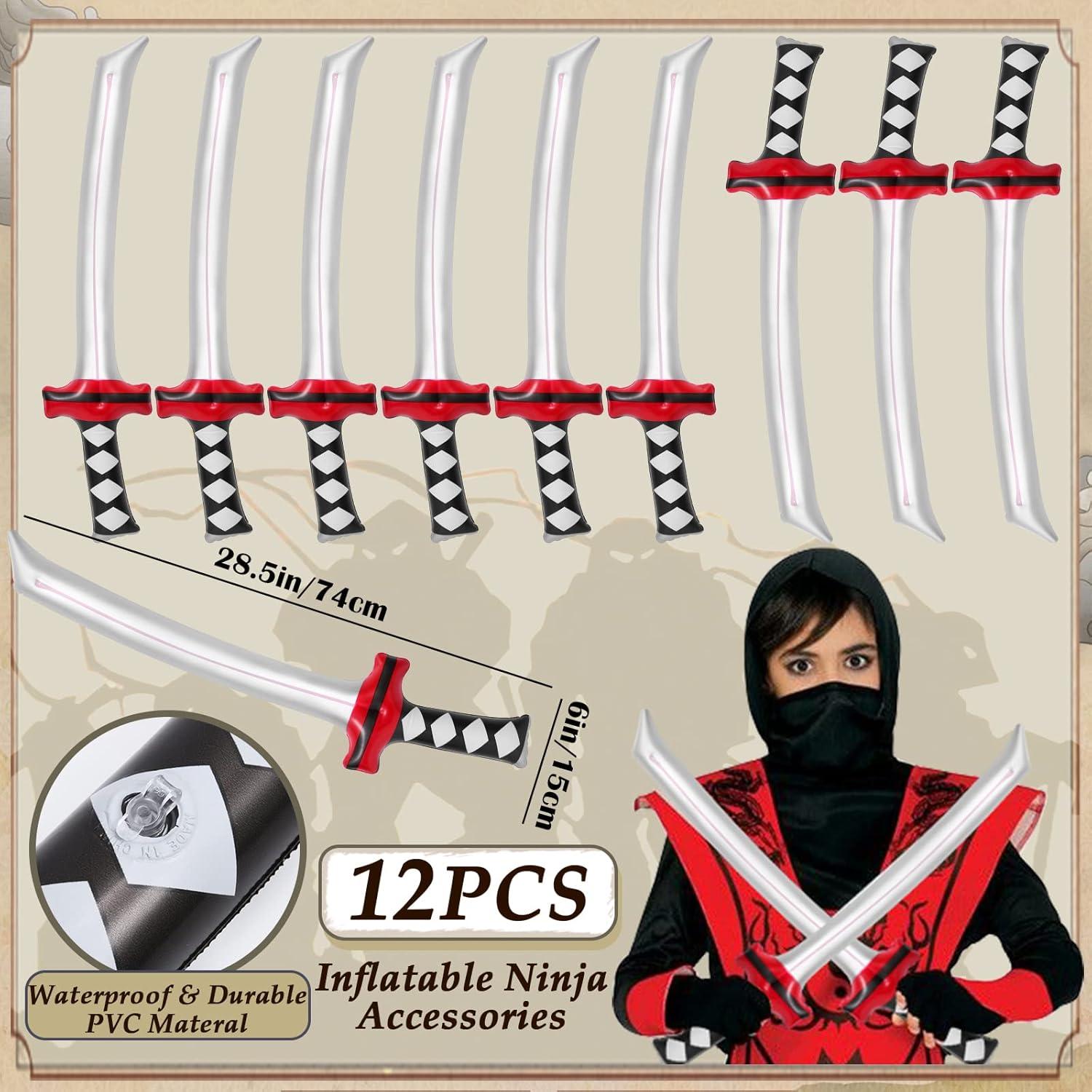 Set de Fiesta Ninja 72 Pcs Lorfancy - Juguetes y Accesorios