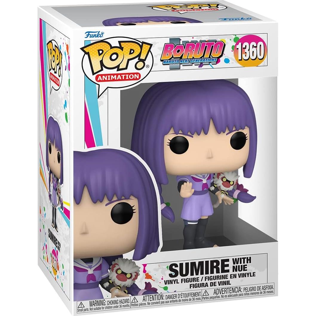 Figura Funko POP! Boruto Sumire Kakei con Nue 9.5 cm