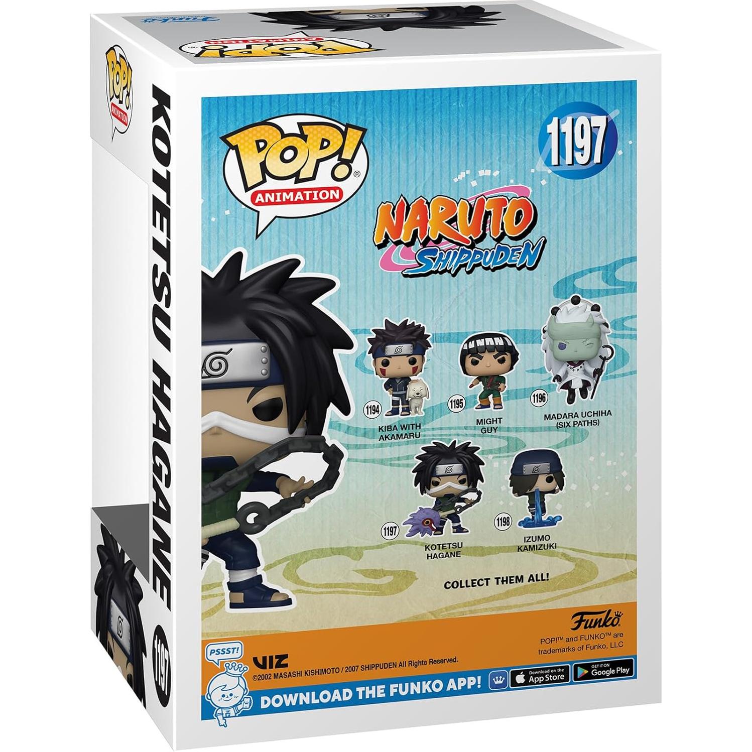 Figura Funko Pop! Naruto Kotetsu Hagane 11.9 cm