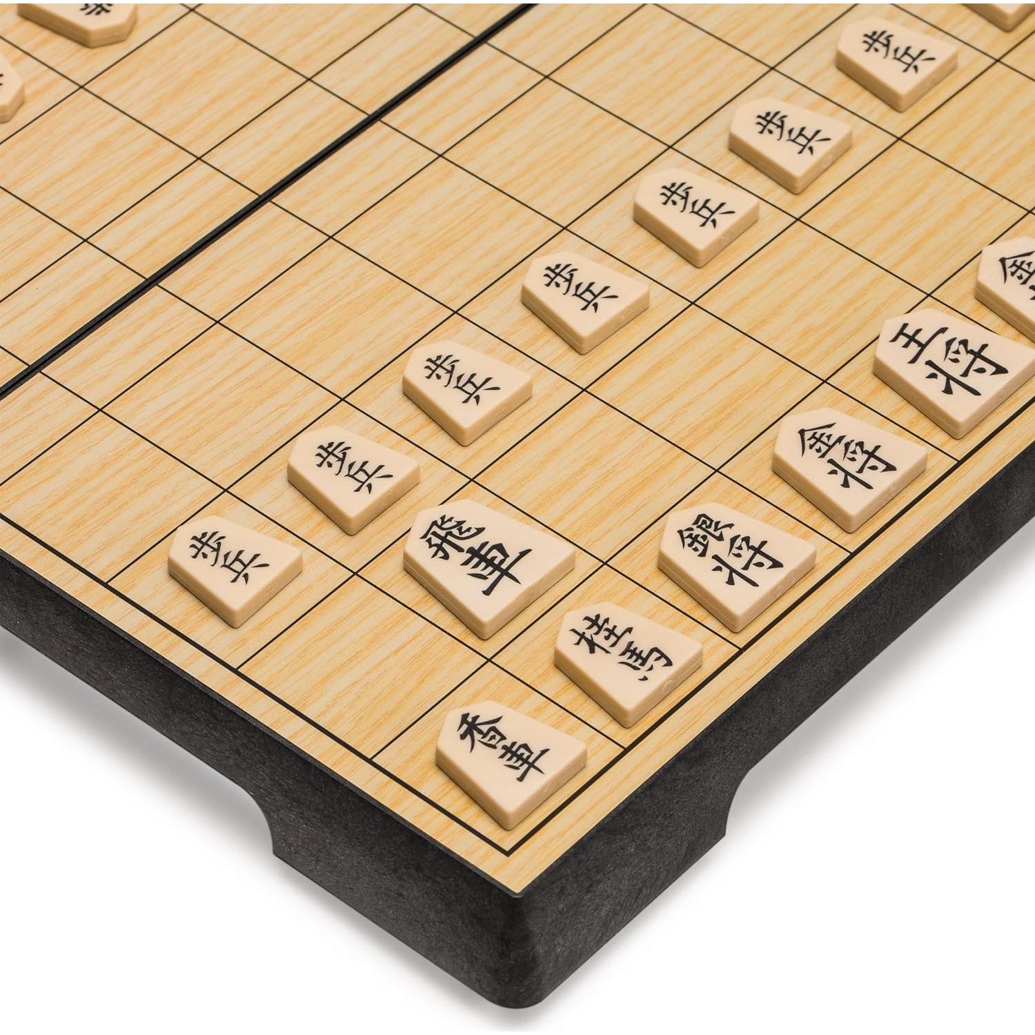 Juego de Ajedrez Japonés Shogi Magnético Yellow Mountain 24.4 cm