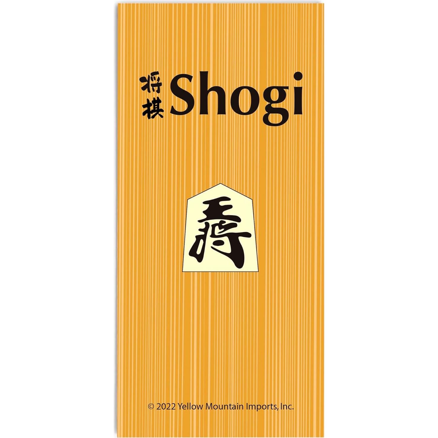 Juego de Ajedrez Japonés Shogi Magnético Yellow Mountain 24.4 cm