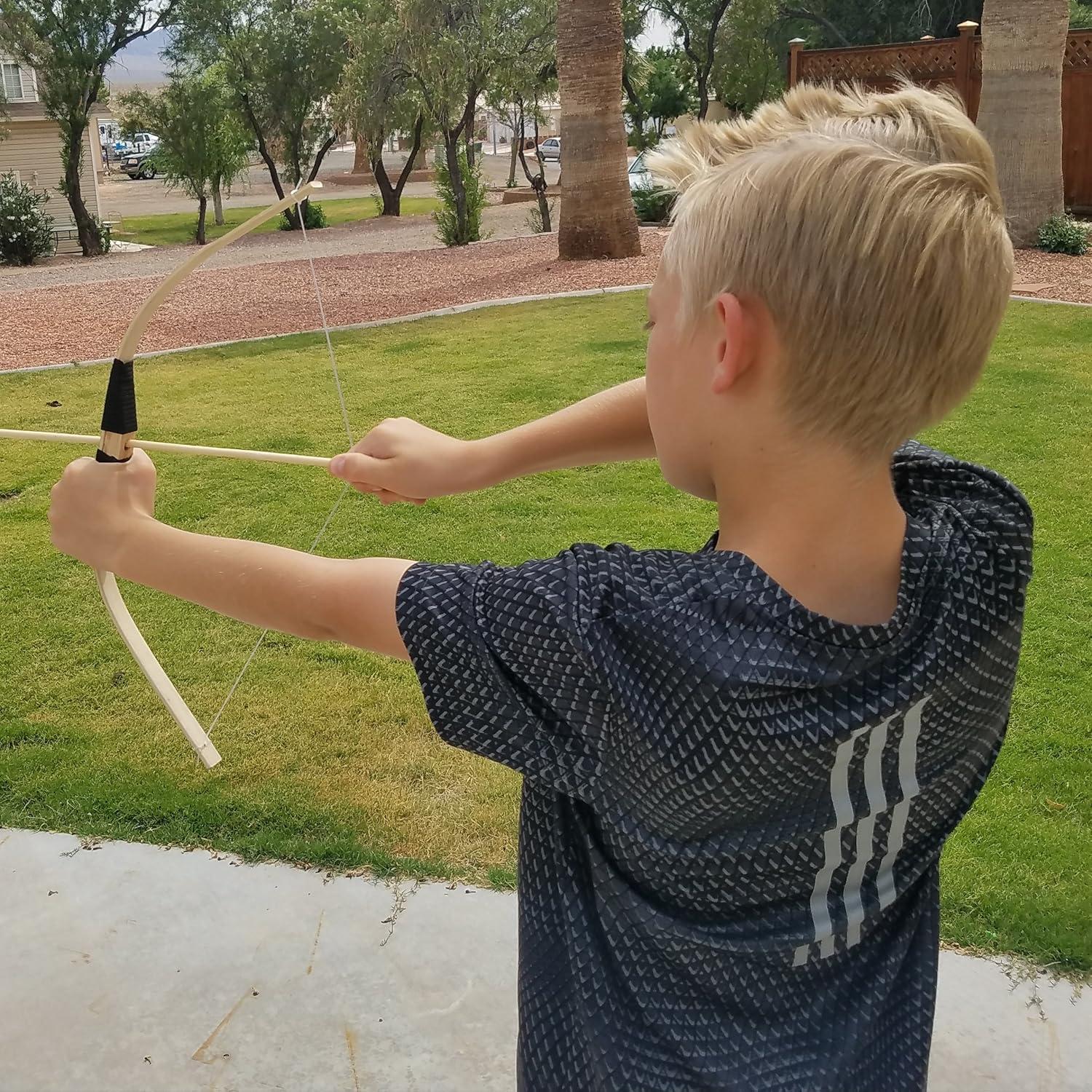 Juego de arco y flecha de madera D&D - 2 arcos y 20 flechas