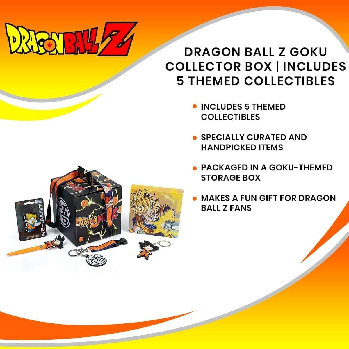 Caja de Coleccionista Goku Dragon Ball Z - 5 Accesorios Temáticos