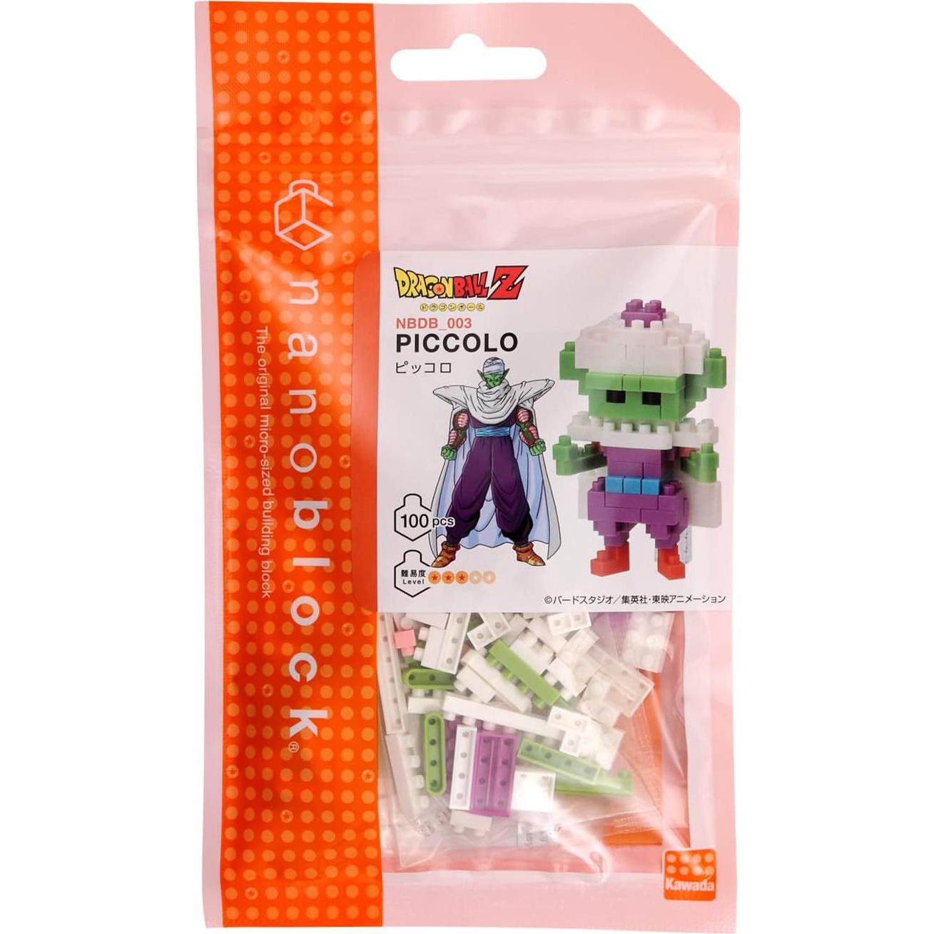 Nanoblock Piccolo Dragon Ball Z - Kit de Construcción 100 Piezas