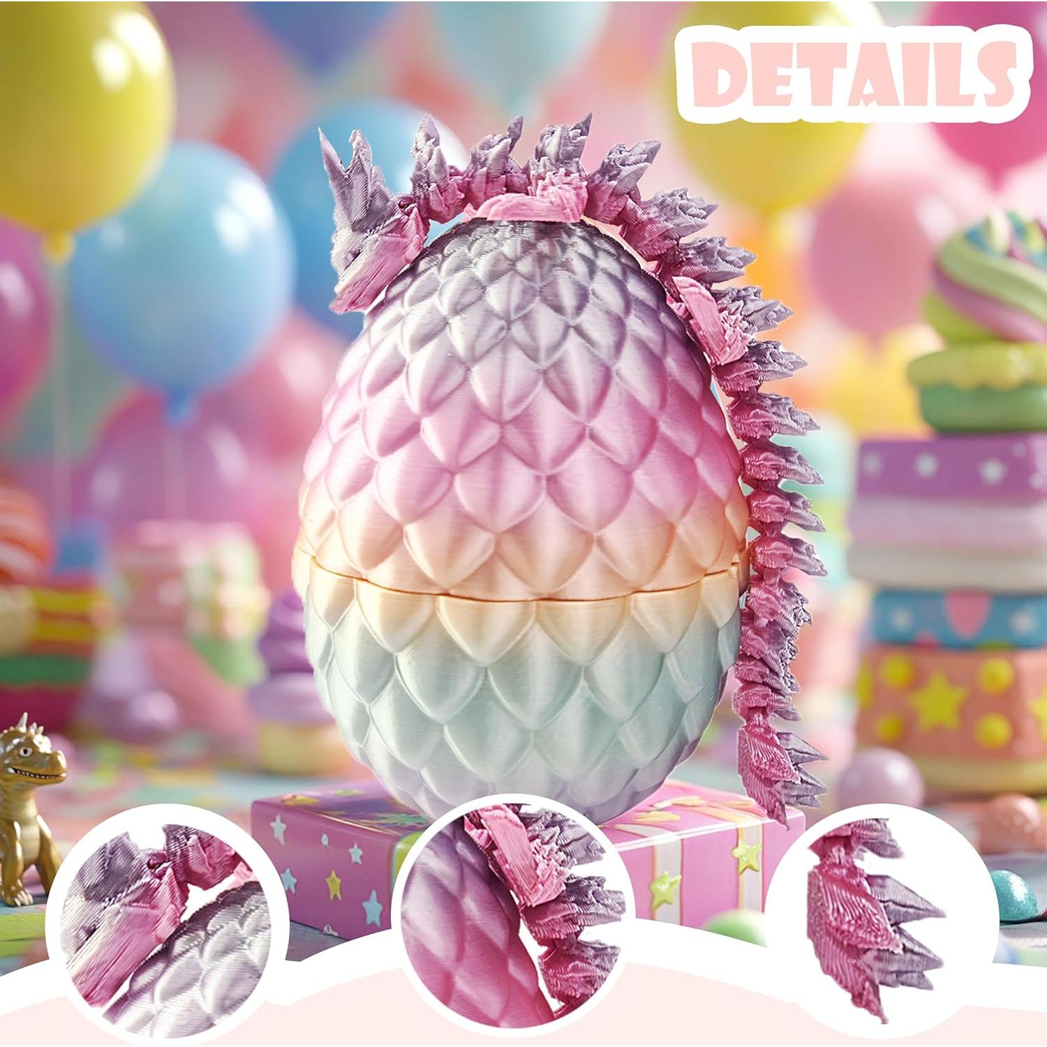 Huevo de Dragón 3D NEXT STOP M 12.7 cm Articulado Juguete