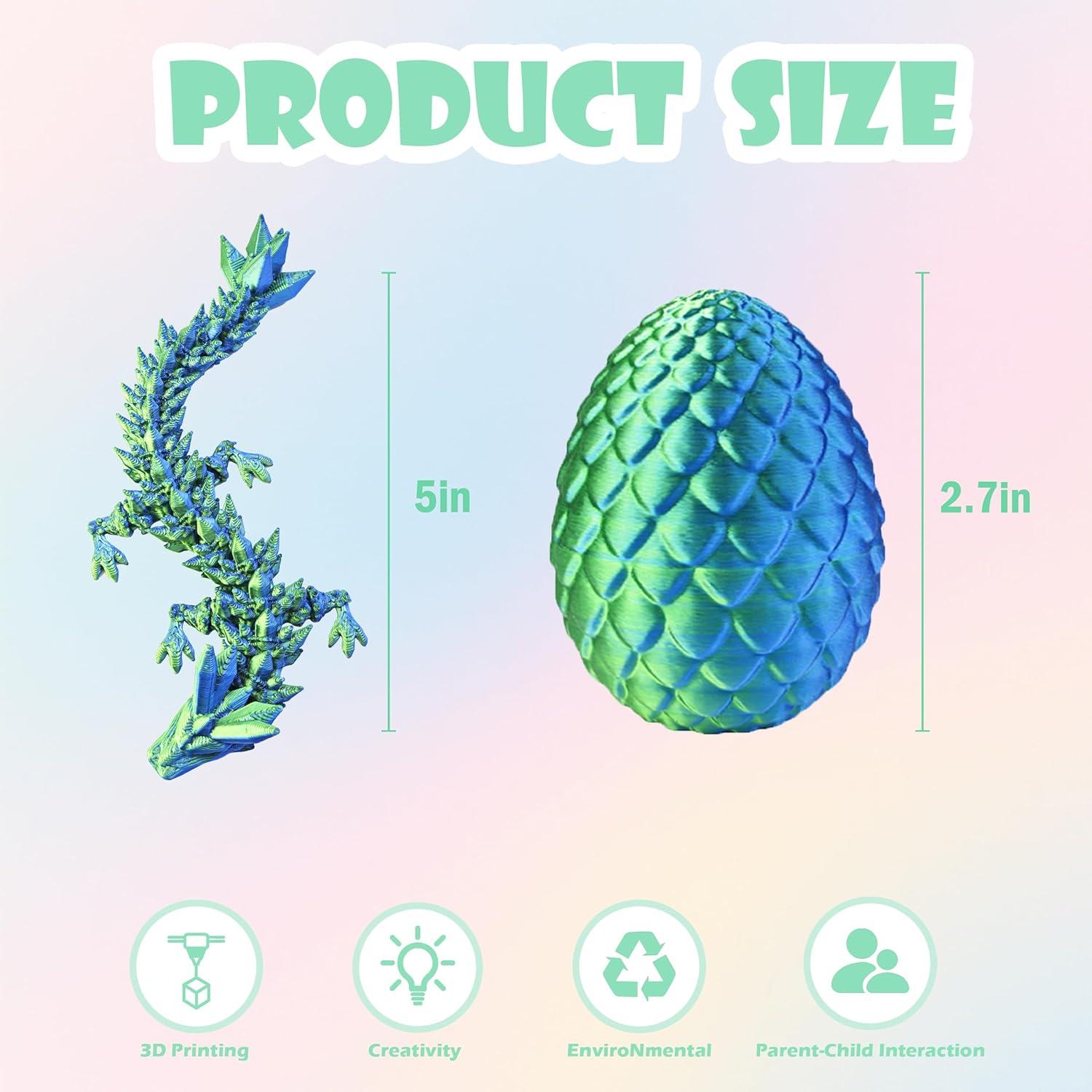 Huevo de Dragón 3D NEXT STOP M 12.7 cm Articulado Juguete