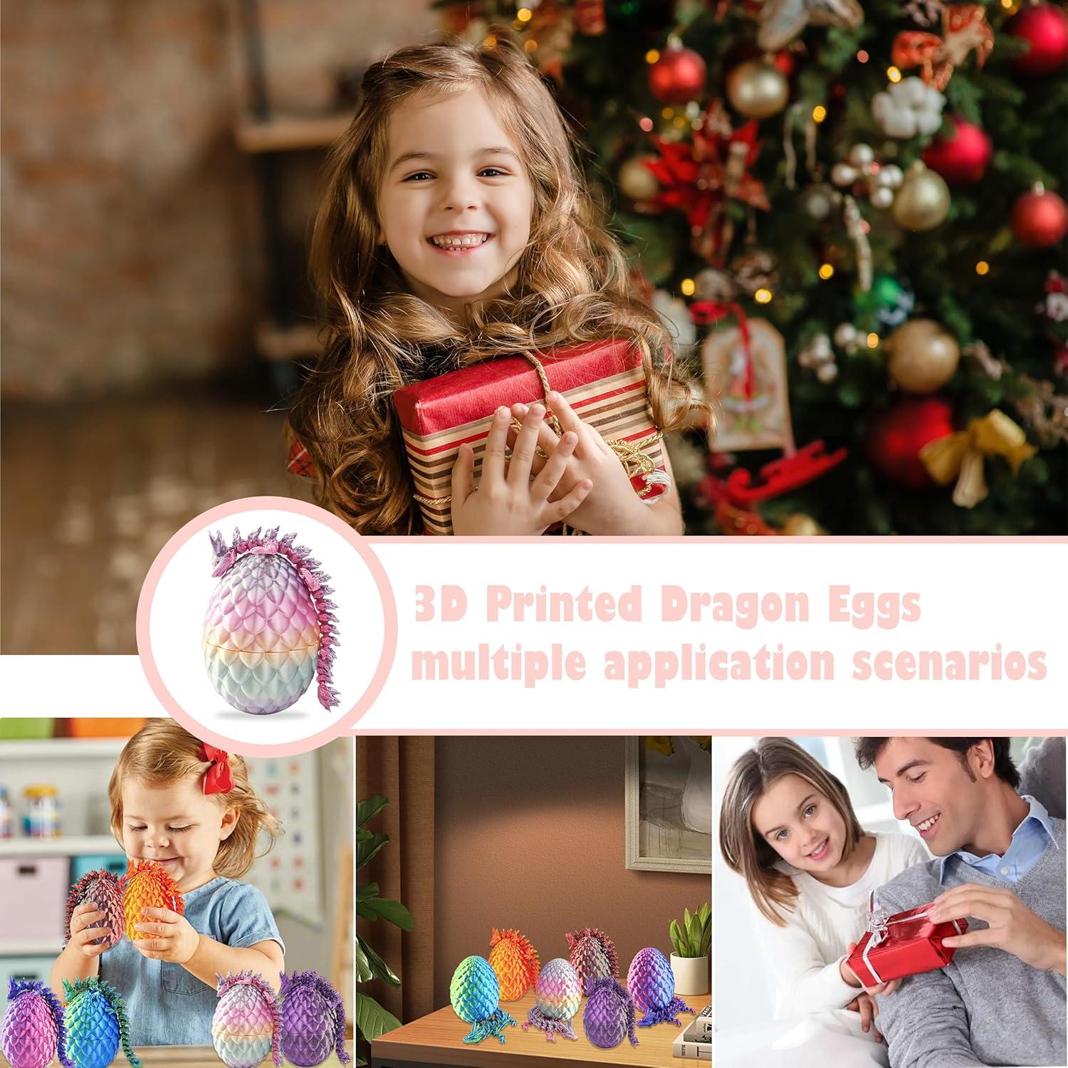 Huevo de Dragón 3D NEXT STOP M 12.7 cm Articulado Juguete