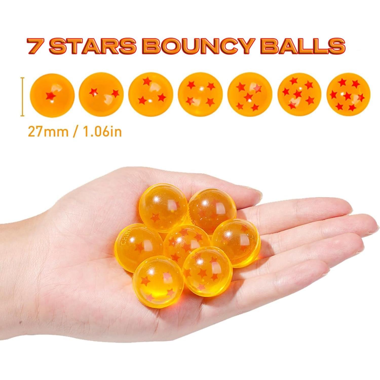 14 Pelotas Rebotadoras de Anime Baarnse 27mm para Niños