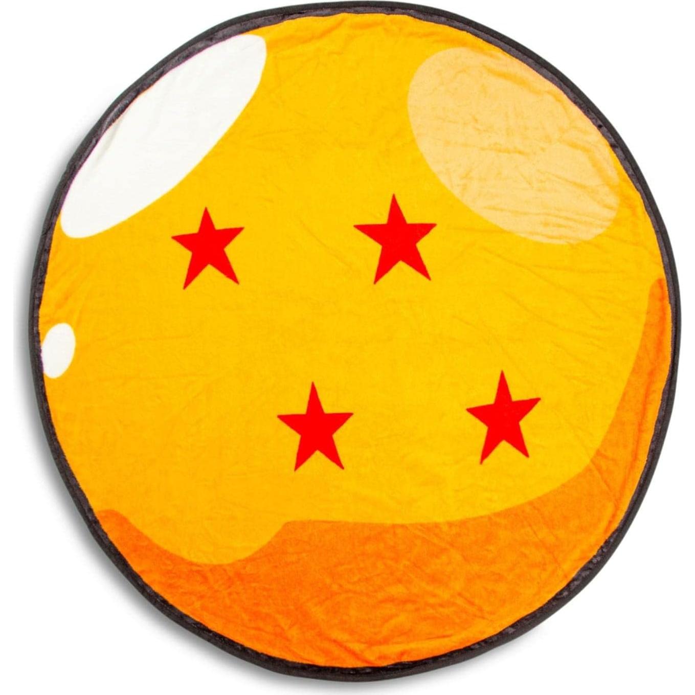 Manta Dragon Ball Z 4 Estrellas Just Funky 121.92 cm Acolchada