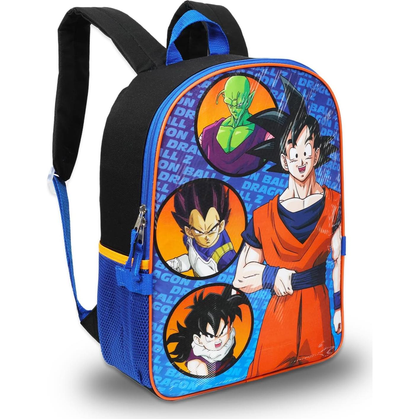 Mochila Escolar Dragon Ball Z TOEI Animation 40.64 cm + Almuerzo