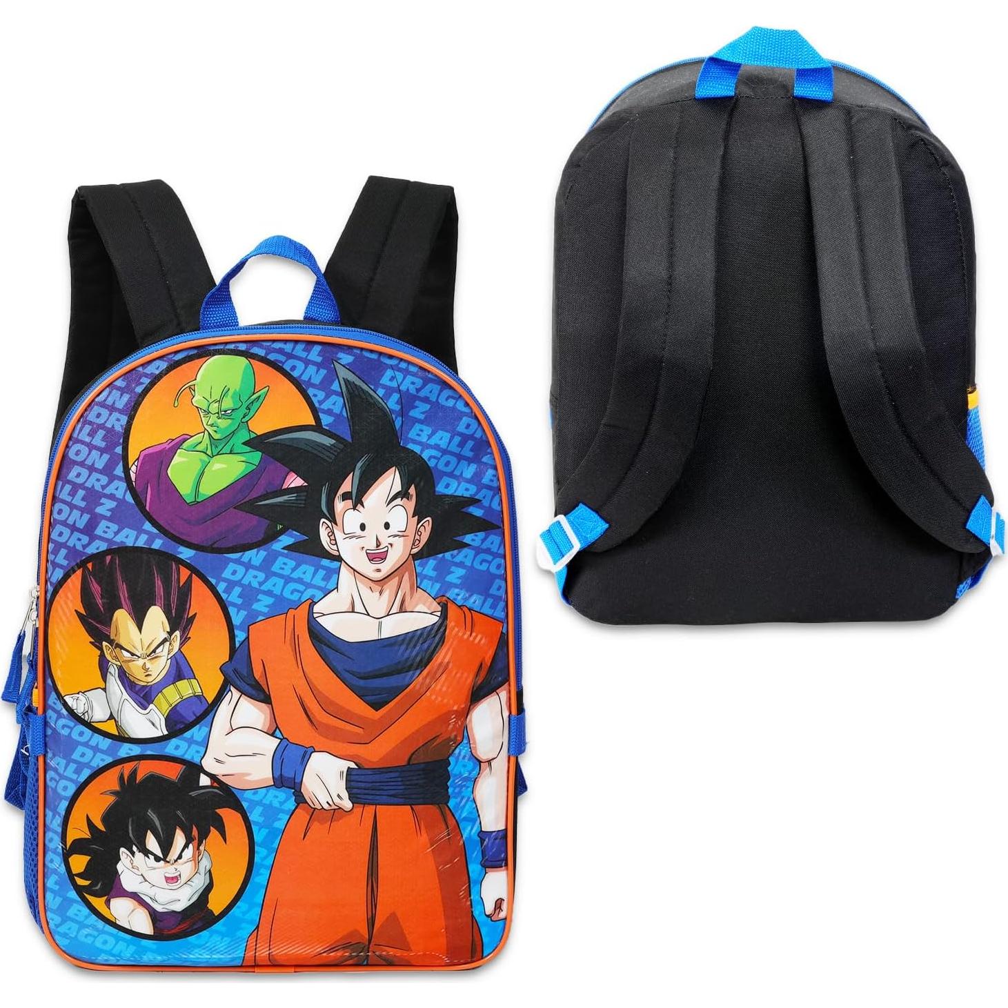 Mochila Escolar Dragon Ball Z TOEI Animation 40.64 cm + Almuerzo