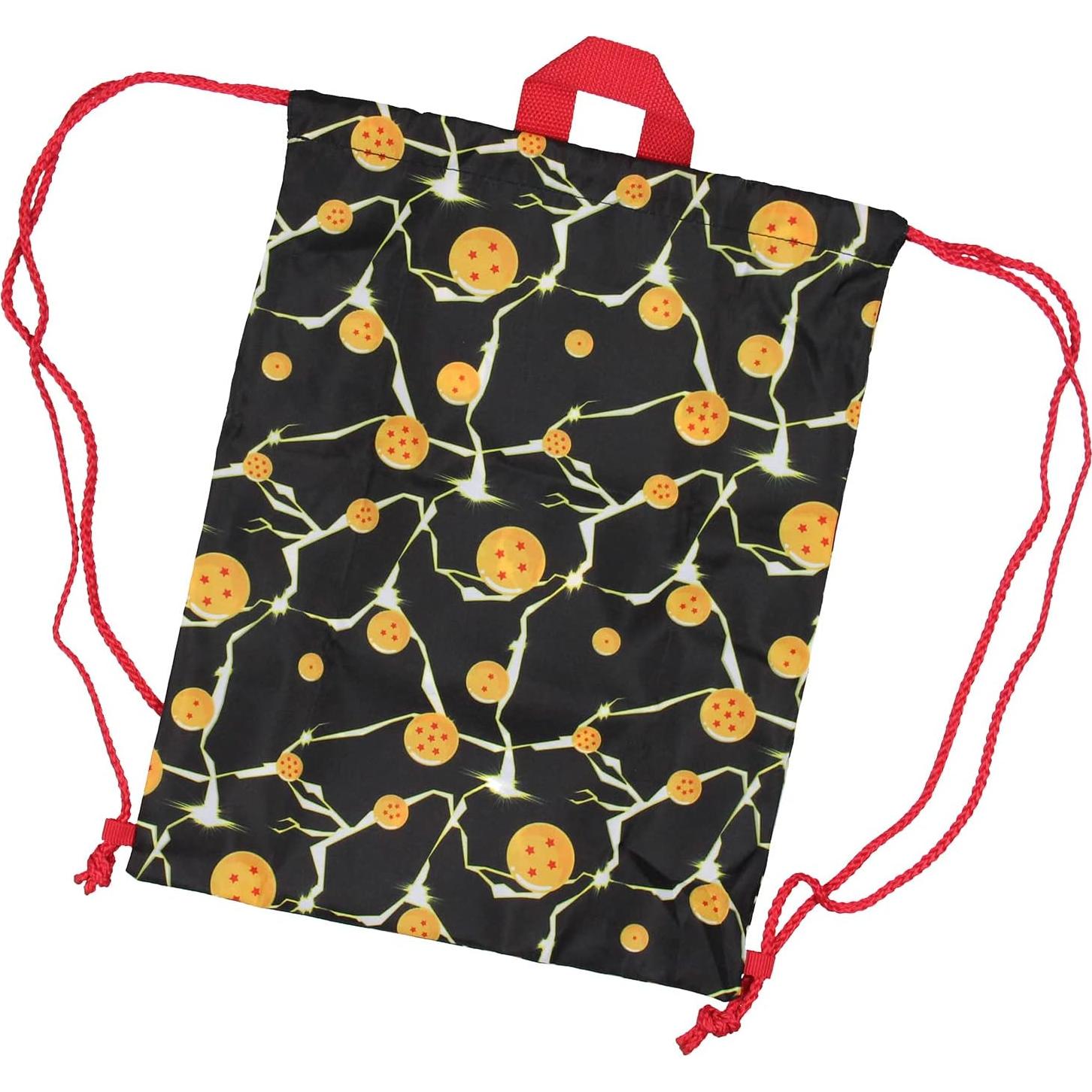 Mochila Dragon Ball Z Bioworld 5 Piezas con Caja Almuerzo