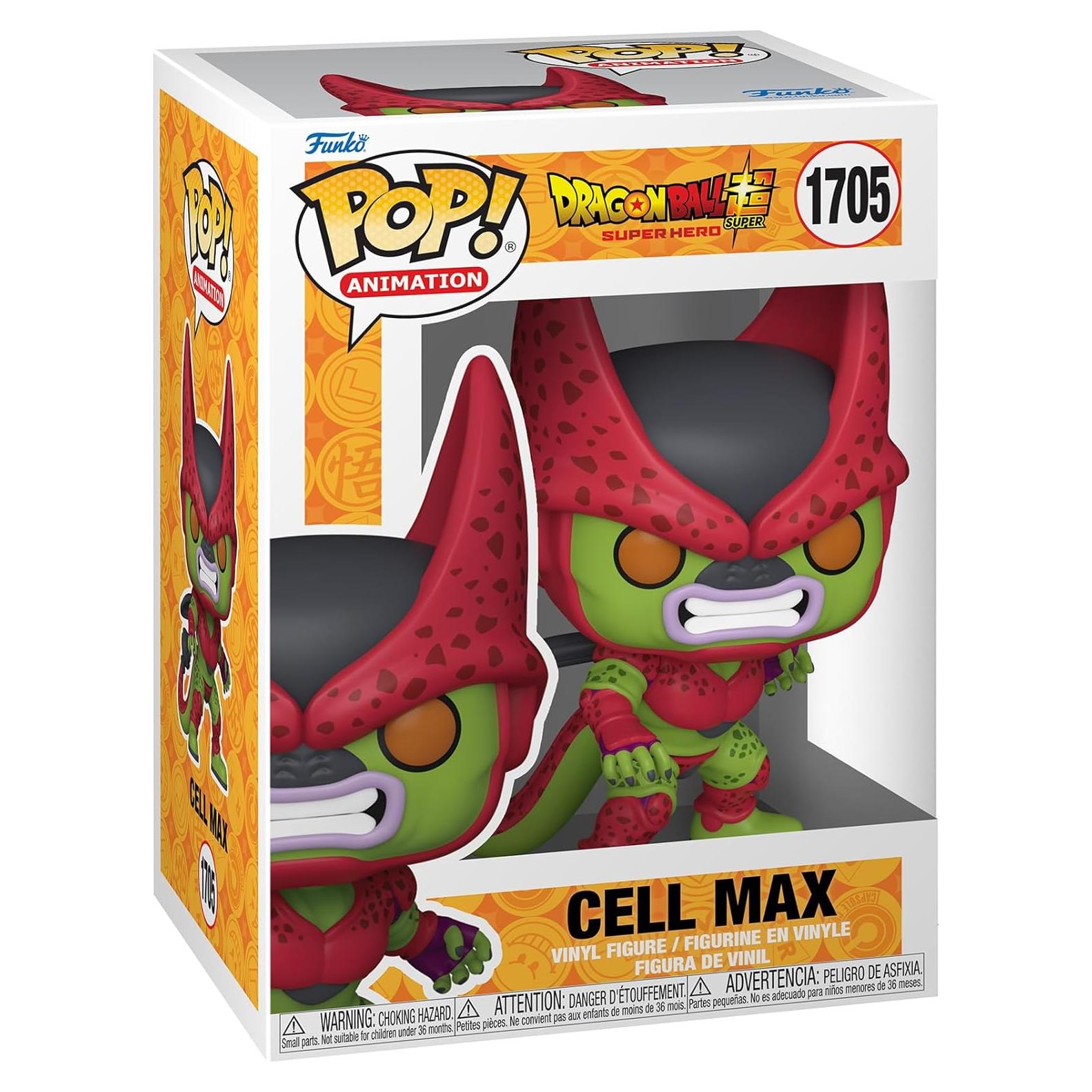 Figura Funko Pop Dragon Ball Super Cell Max 12.2 cm Vinilo