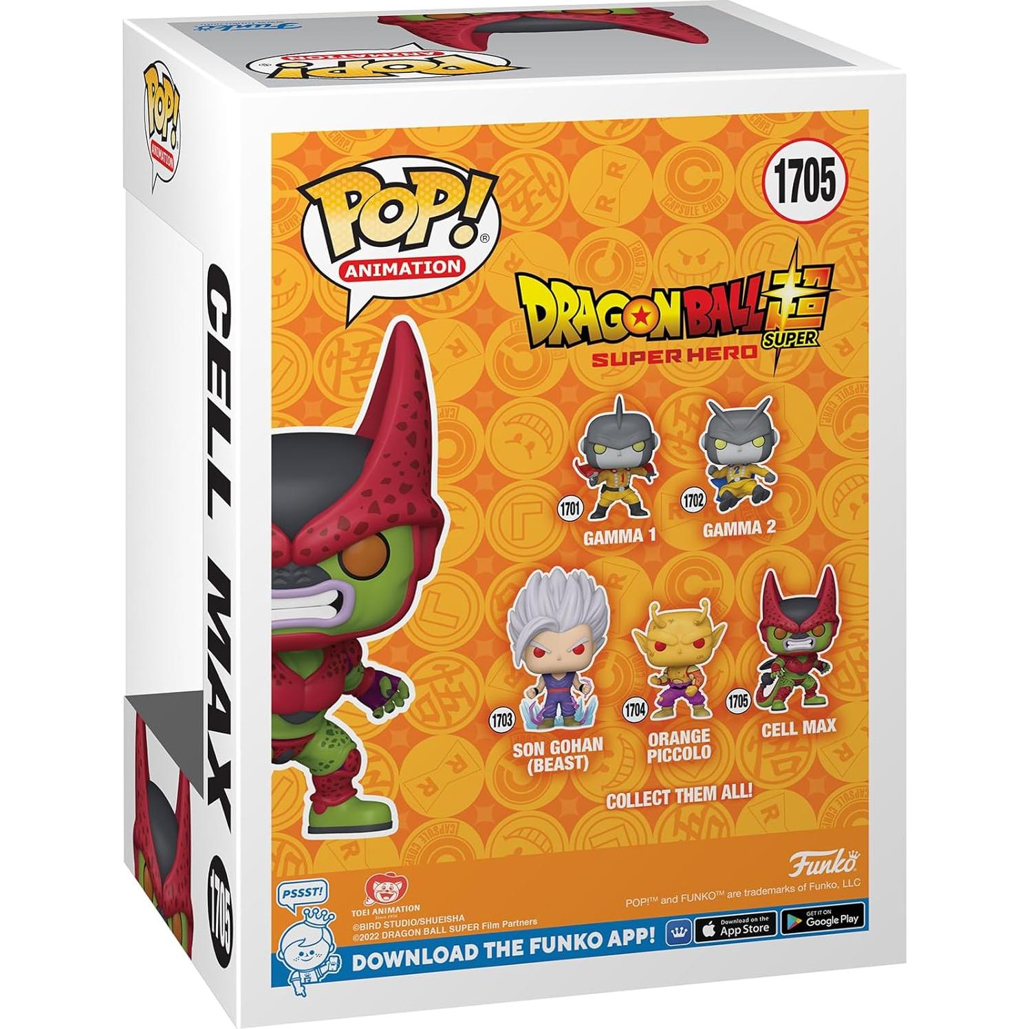 Figura Funko Pop Dragon Ball Super Cell Max 12.2 cm Vinilo