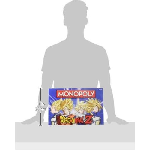 Juego de Mesa Monopoly Dragon Ball Z - Goku, Vegeta, Gohan