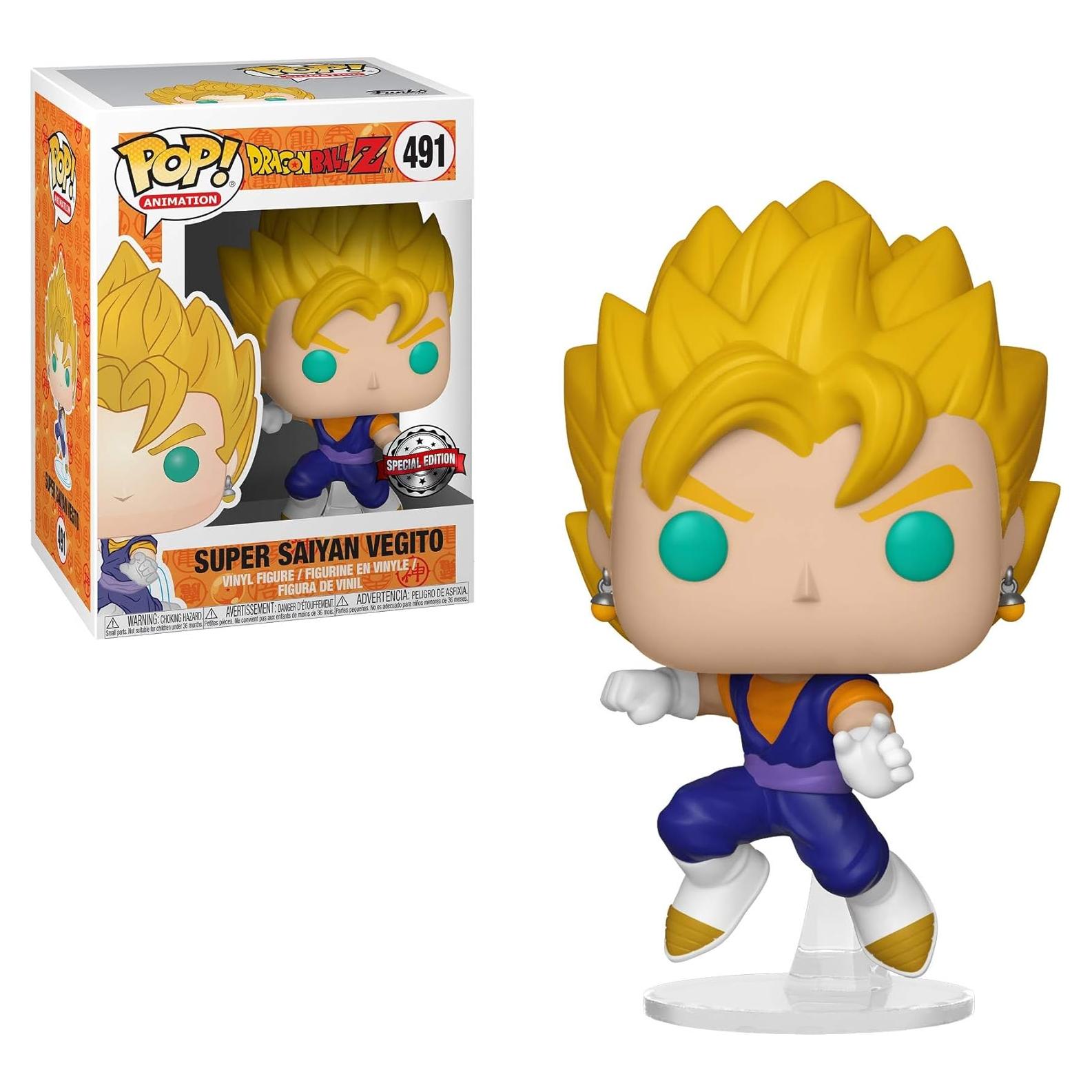 Figura POP! Dragon Ball Z Super Saiyan Vegeto 16 cm BANDAI