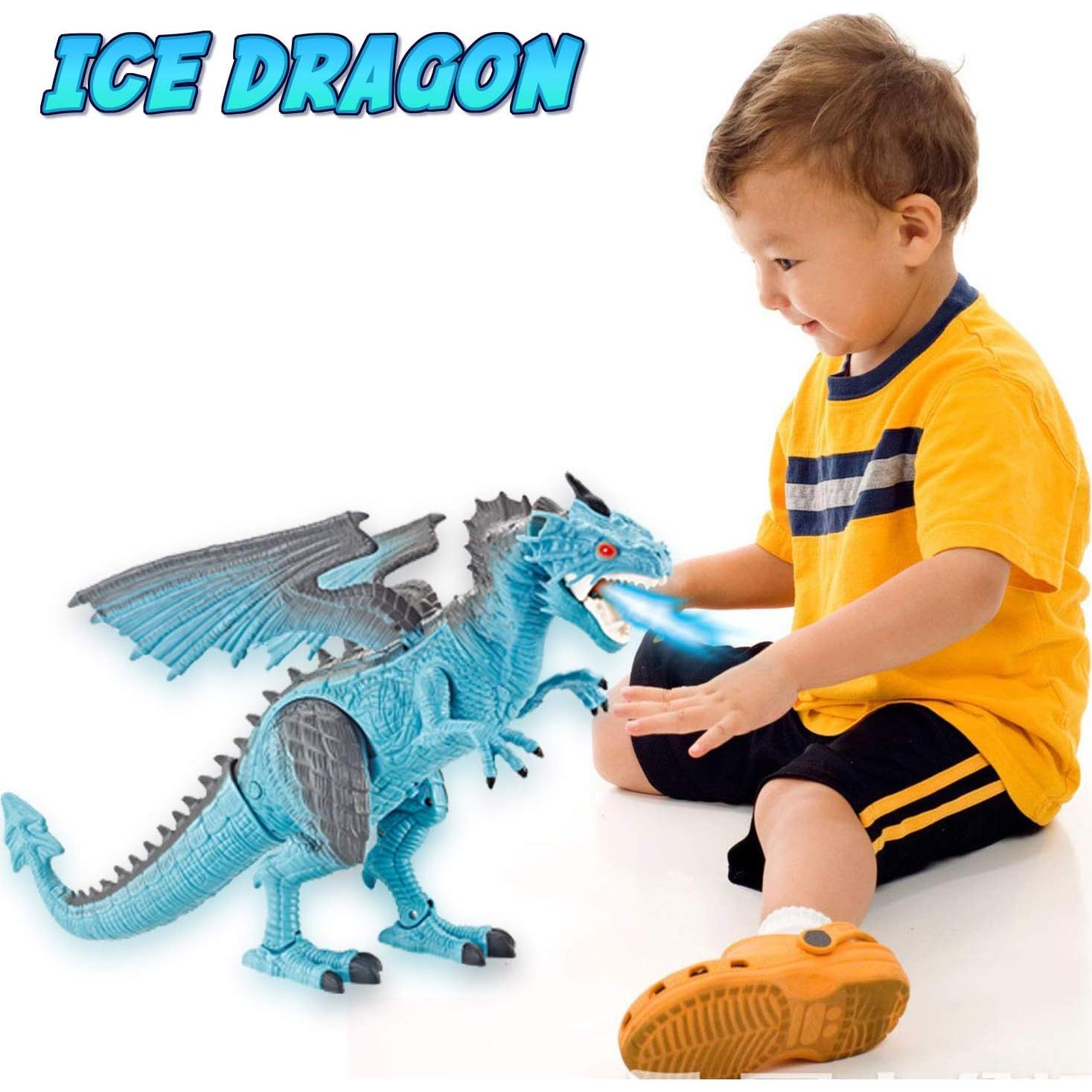 Juguete Dragón RC Liberty Imports - Humo, Sonidos y Luz