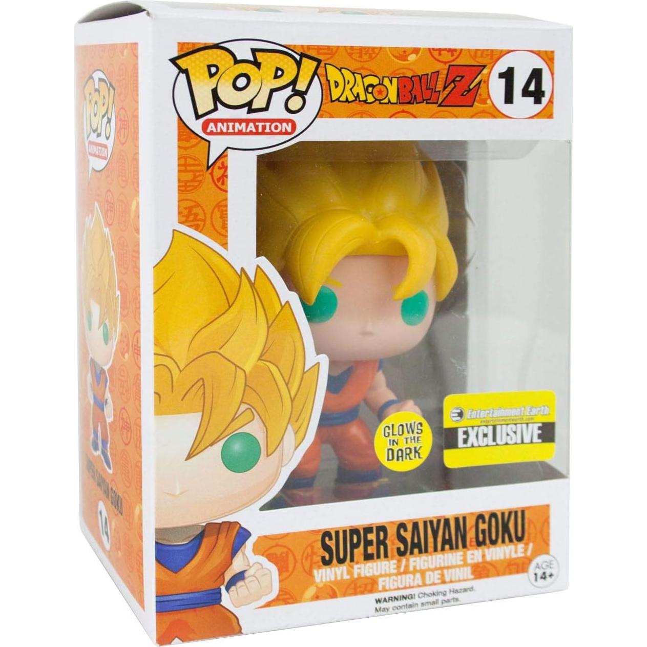 Figura de Acción Funko POP! Dragon Ball Z Goku Brilla en la Oscuridad