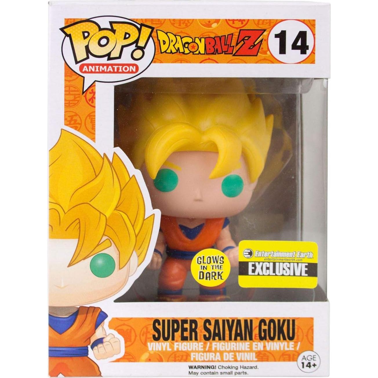 Figura de Acción Funko POP! Dragon Ball Z Goku Brilla en la Oscuridad