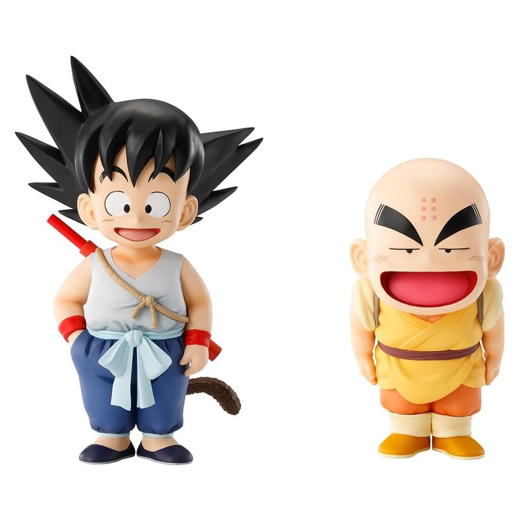 Estatua Coleccionable Son Goku & Krillin Bandai 14 cm