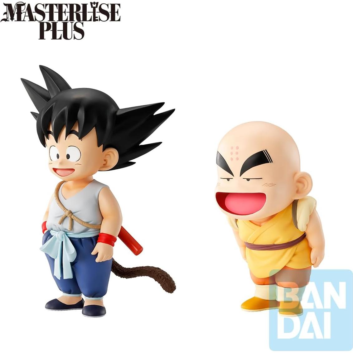 Estatua Coleccionable Son Goku & Krillin Bandai 14 cm
