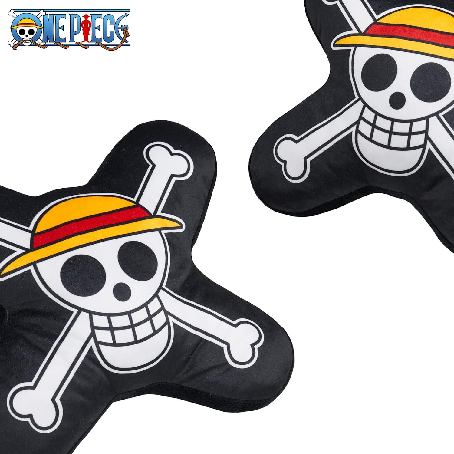Cojín de Sofá One Piece 42.93 cm de Felpa Multicolor