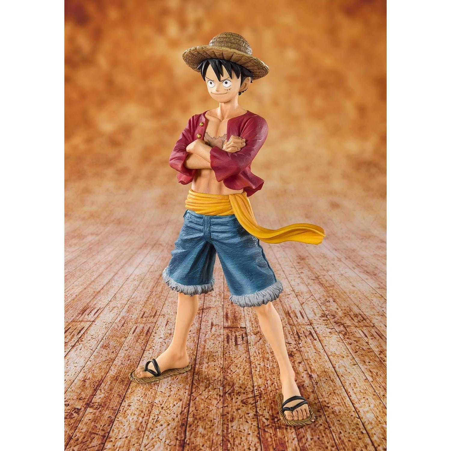 Figura Coleccionable Luffy Sombrero de Paja Bandai Spirits 14 cm