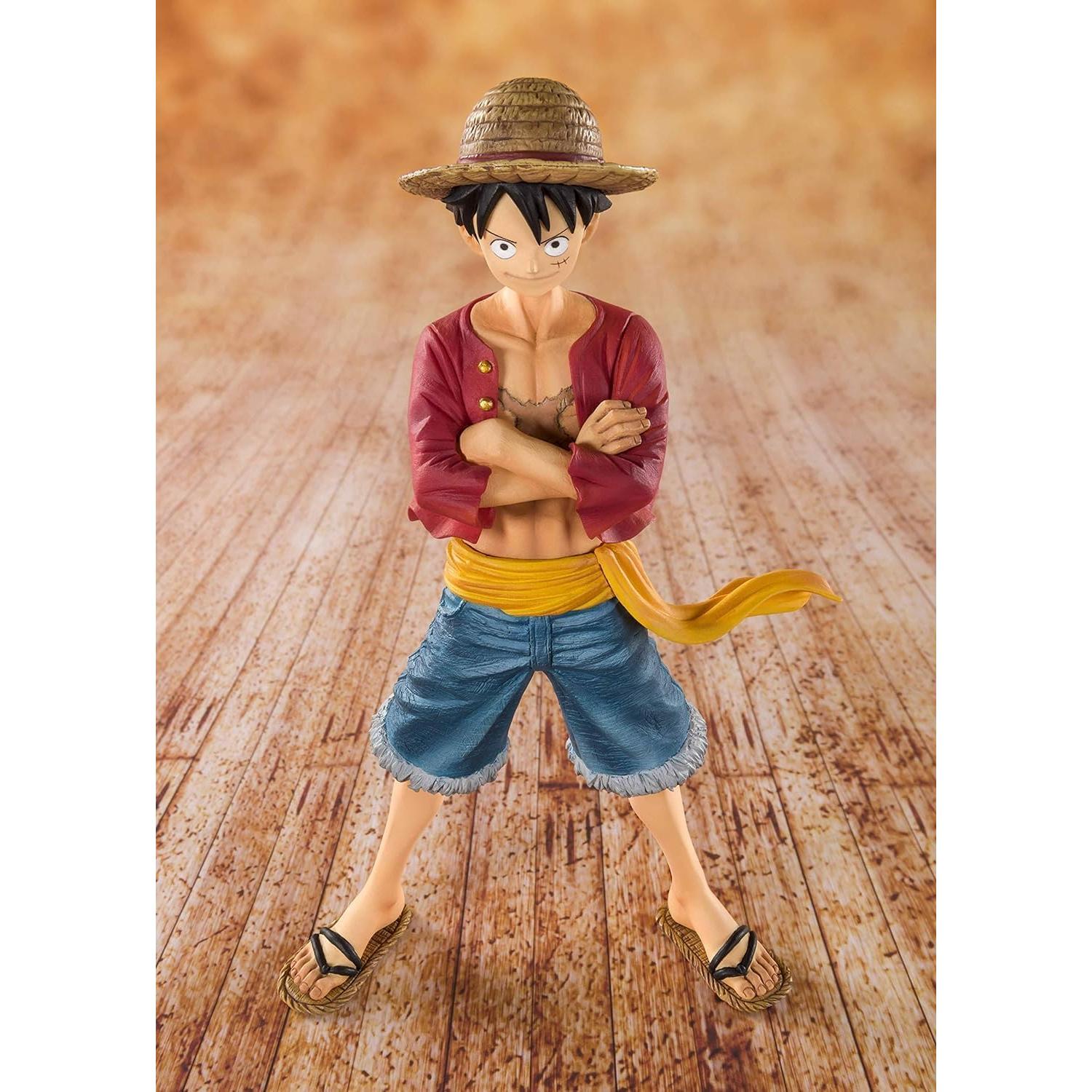 Figura Coleccionable Luffy Sombrero de Paja Bandai Spirits 14 cm