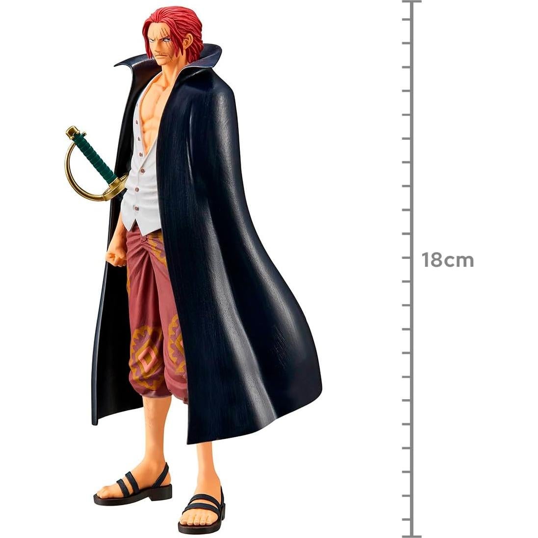 Estatua Shanks One Piece Banpresto 17 cm Hombres de Grandline